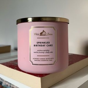 Sprinkled Birthday Cake Bath and Body Works Candle